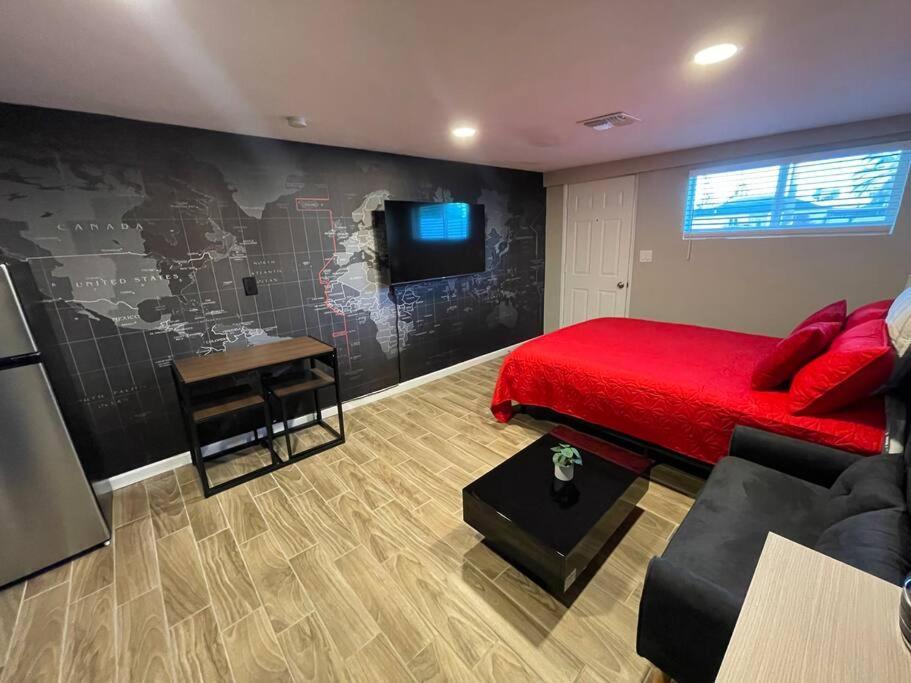 New Midtown Modern Studio With Backyard Phoenix Eksteriør bilde