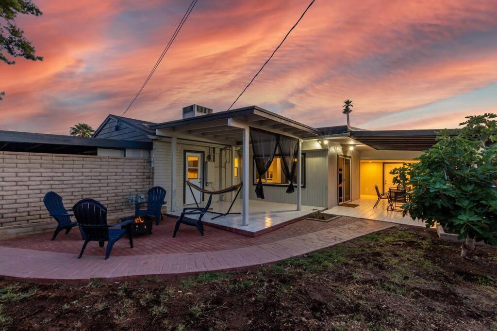 New Midtown Modern Studio With Backyard Phoenix Eksteriør bilde