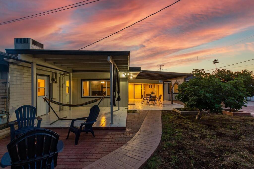 New Midtown Modern Studio With Backyard Phoenix Eksteriør bilde